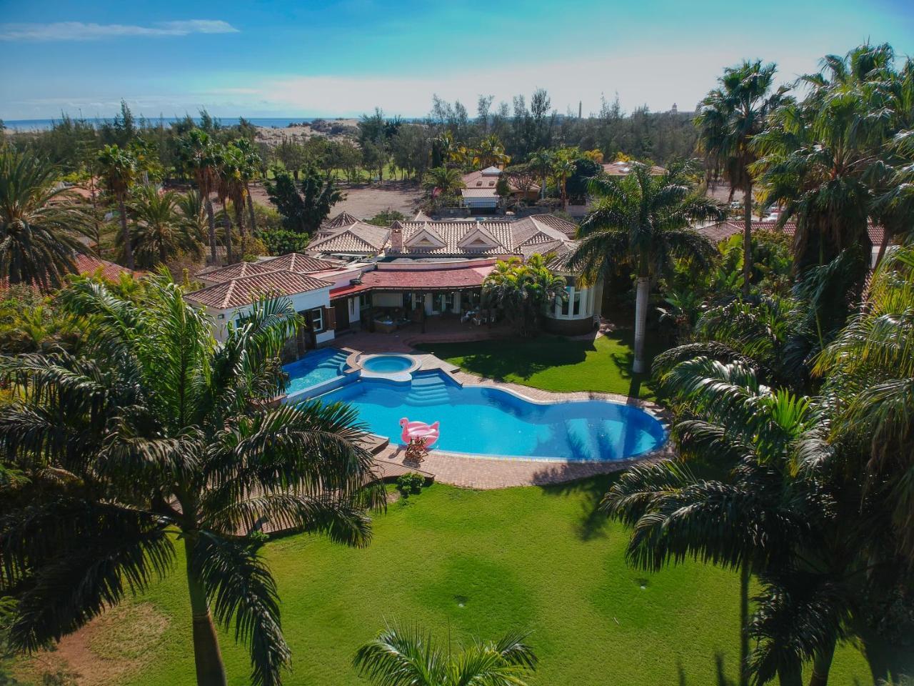 Maspalomas Golfside Luxury Villa San Bartolomé Buitenkant foto